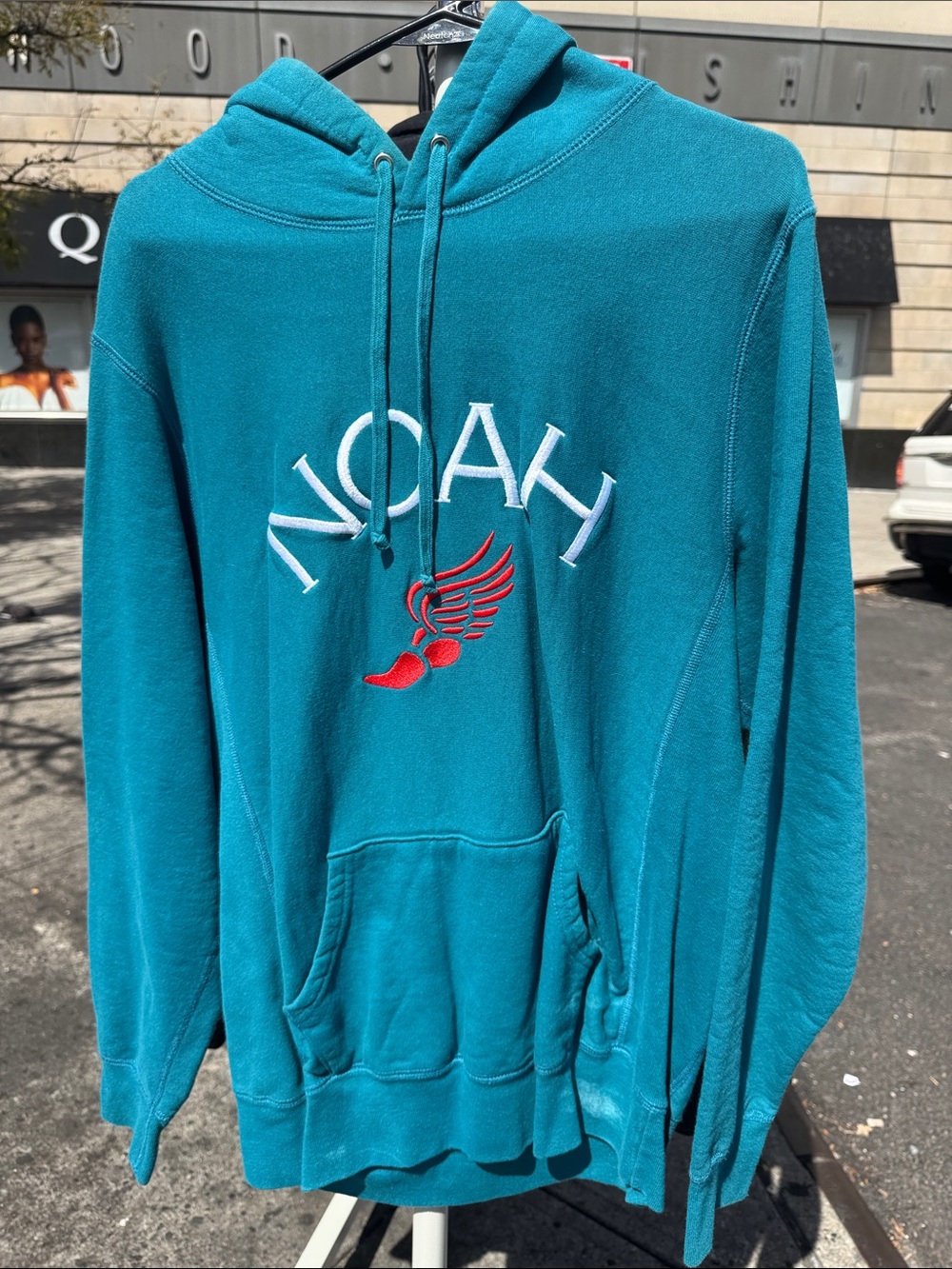 Noah Logo Hoodie - Men's Pullover Sweatshirt